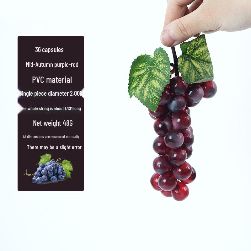 Plastic Apple Fruit and Vegetable Teaching Aid Prop Figurine for Early Education Display