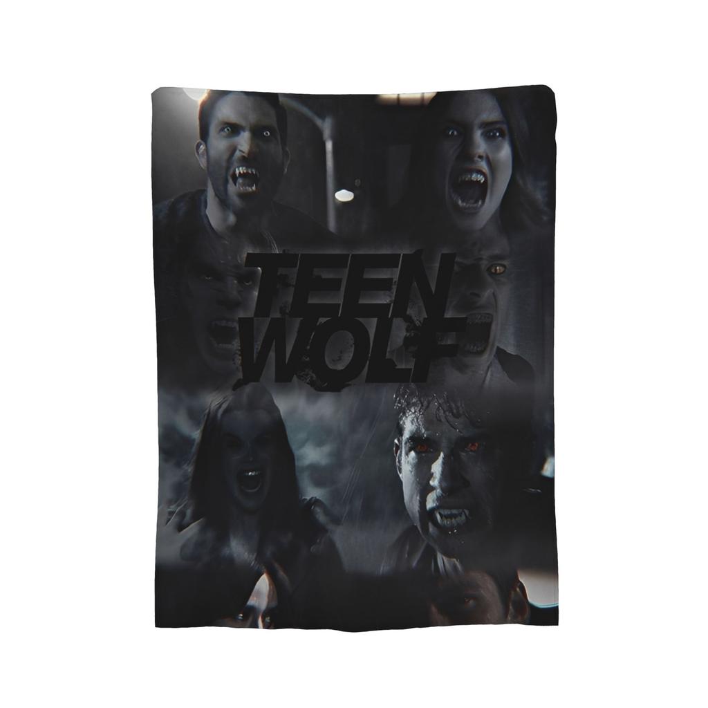 Teen Wolf  Blanket Coral Fleece Plush Movies Super Warm Throw Blanket for Airplane Travel Bedroom Quilt