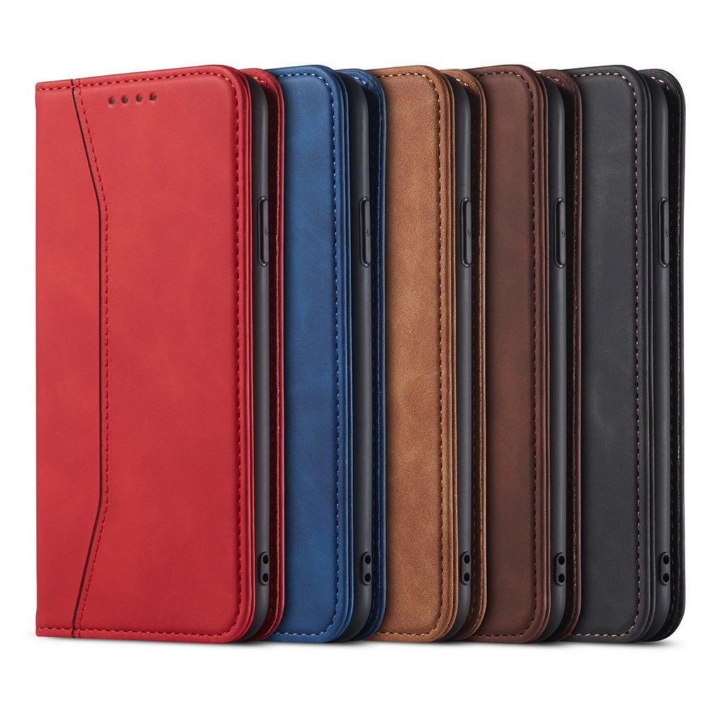 Samsung S24 Leather Case, A15/A54 5G Magnetic Flip Cover, A14/A35 Protective Cover with Magnetic Suction.