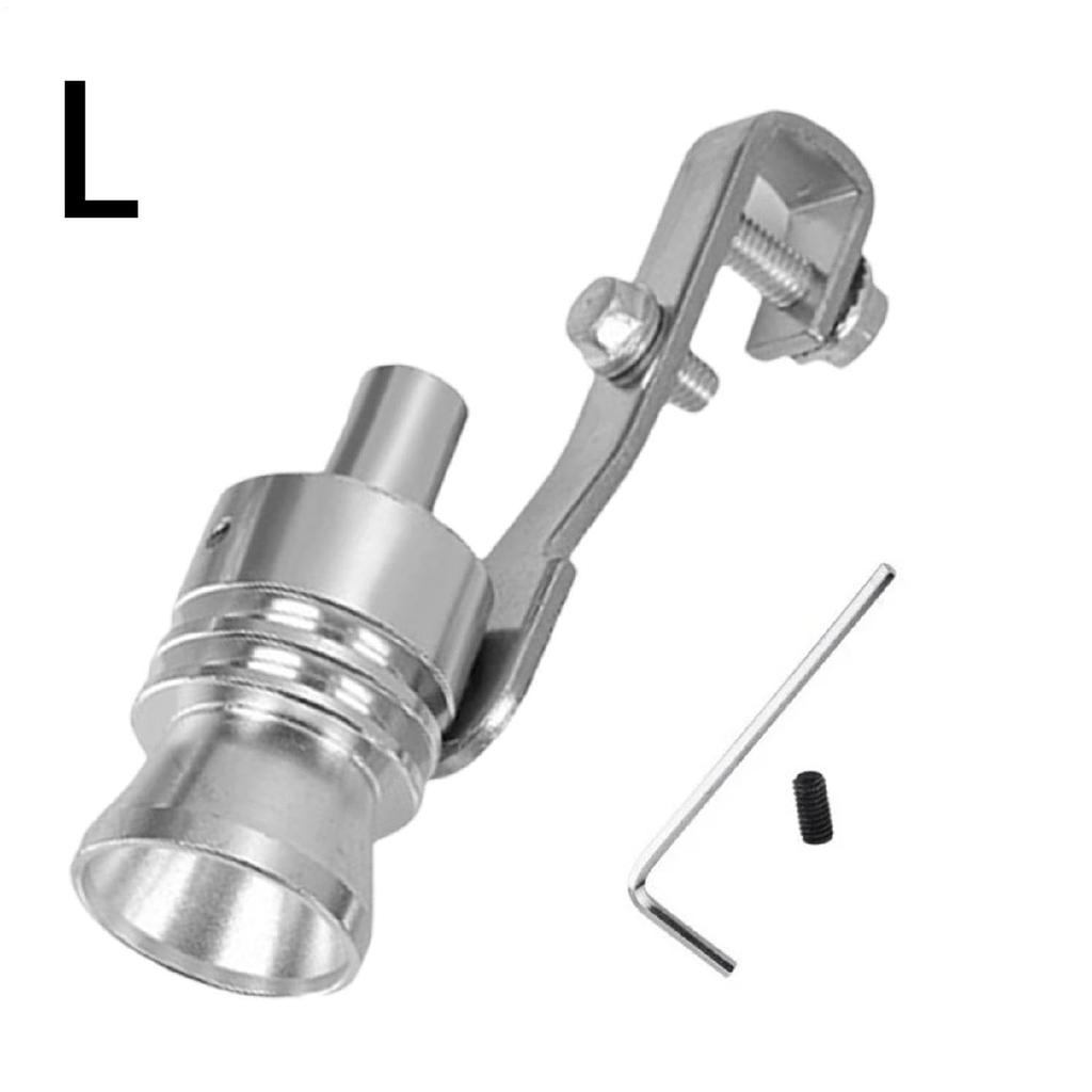 Car Turbo Whistle Aluminum Alloy Universal Turbo Noise Cancelling Exhaust Valve Auto Motorcycle Exhaust