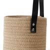 Hand Woven Hanging Basket Multipurpose Storage Organizer Rope