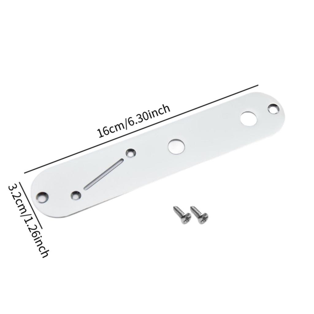 32mm Steel Control Plate for Electric Guitar Hardware Components