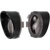 HDBUBALUS Smoked Turn Signals Lens Cover Visor Bezels Light Covers Indicators Lens Fit for Harley Touring FLHX Sportster Softail Dyna Gloss Black