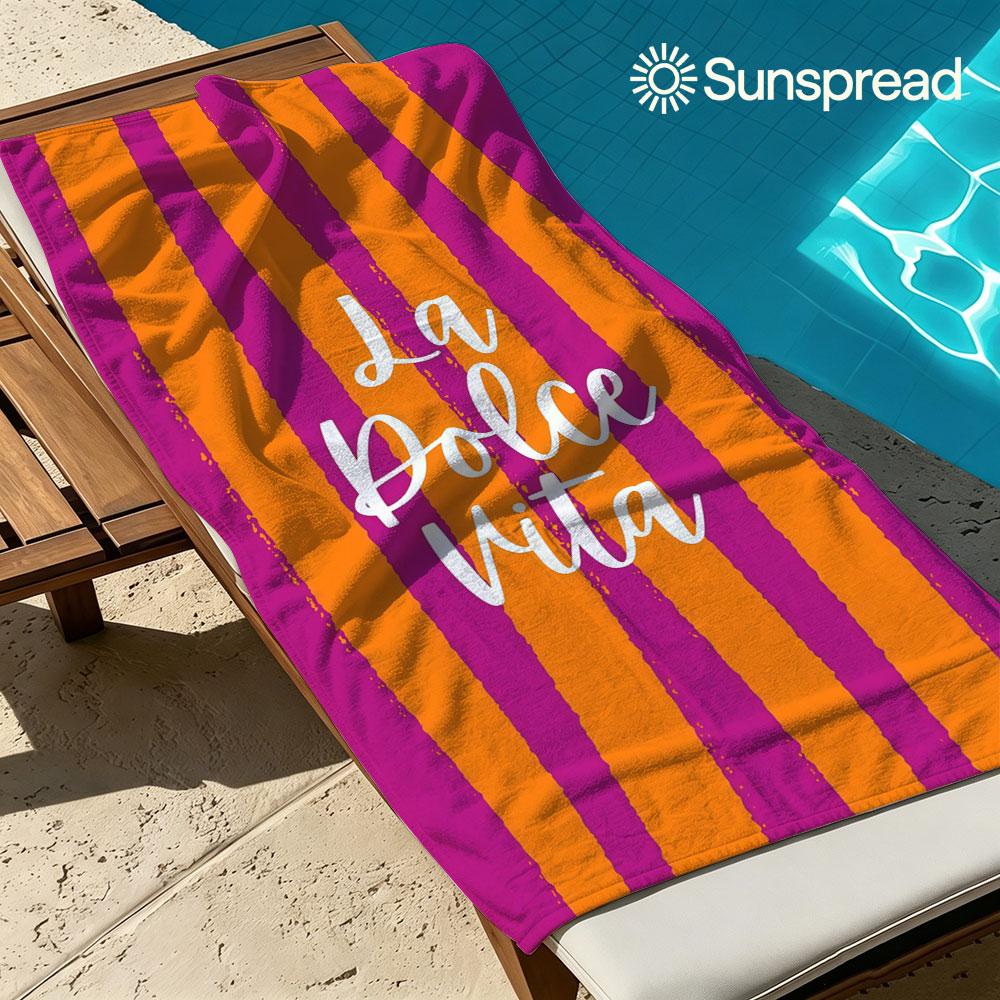 Dolce Vita Charm Quick Drying Bath Towel Microfiber beach towel light weight swimming camping yoga beach out