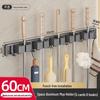 Mi Ling Punch-Free Wall-Mounted Mop & Utility Holder