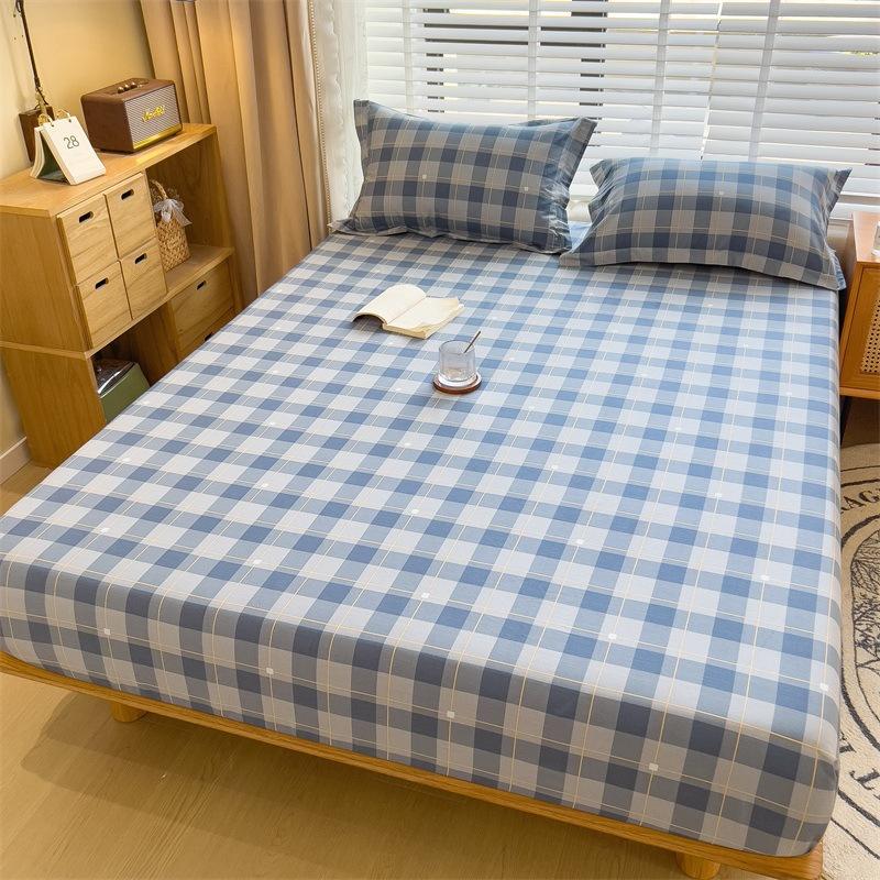 Cotton Printed Mattress, Simmons Mattress Protective Cover, Pure Cotton Lazy Bedspread Pillowcase