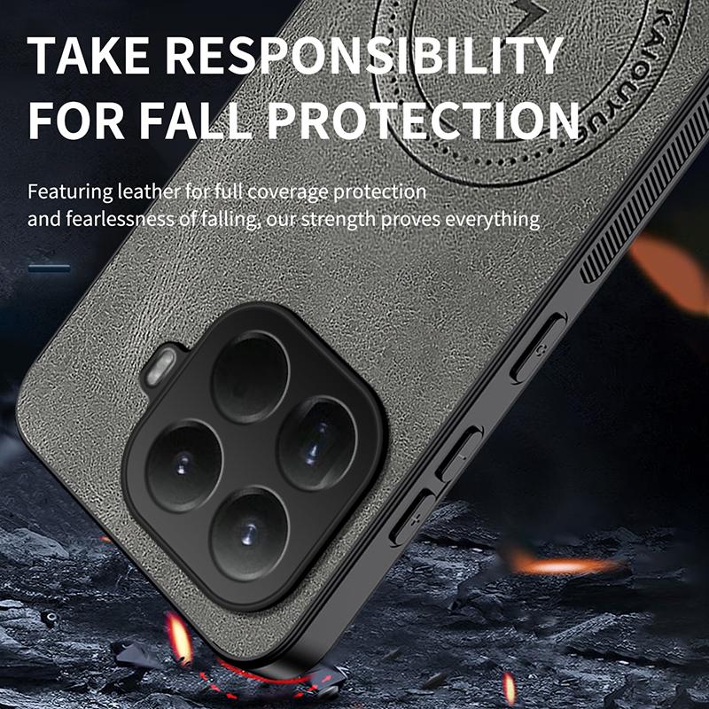 For Xiaomi 15T Pro Sheepskin Magnetic Case For Xiaomi 15T Pro Fashion New Style Pattern Leather Phone Cover For Mi 15T Pro Shell