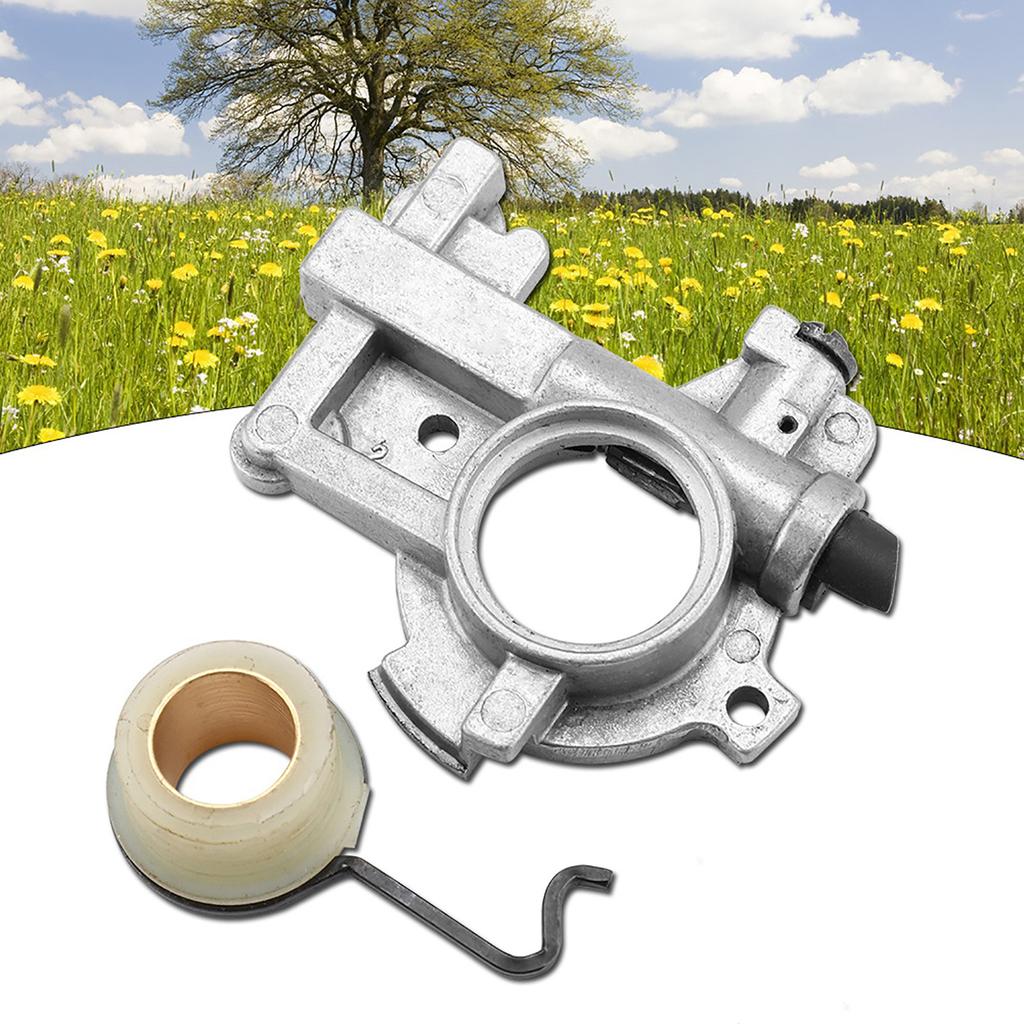 Oil Pump Set Oiler Worm Gear Spring Kit Replacement for Stihl 066 MS650 MS660 MS650 660