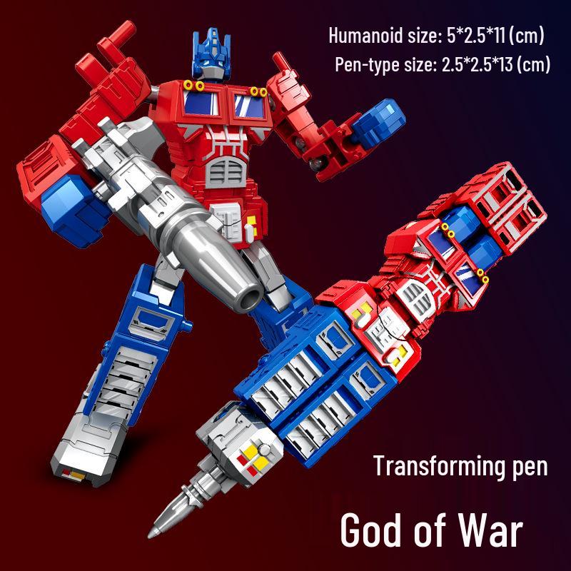 Transforming Robot Ballpoint Pen - Creative Toy Gift for Kids