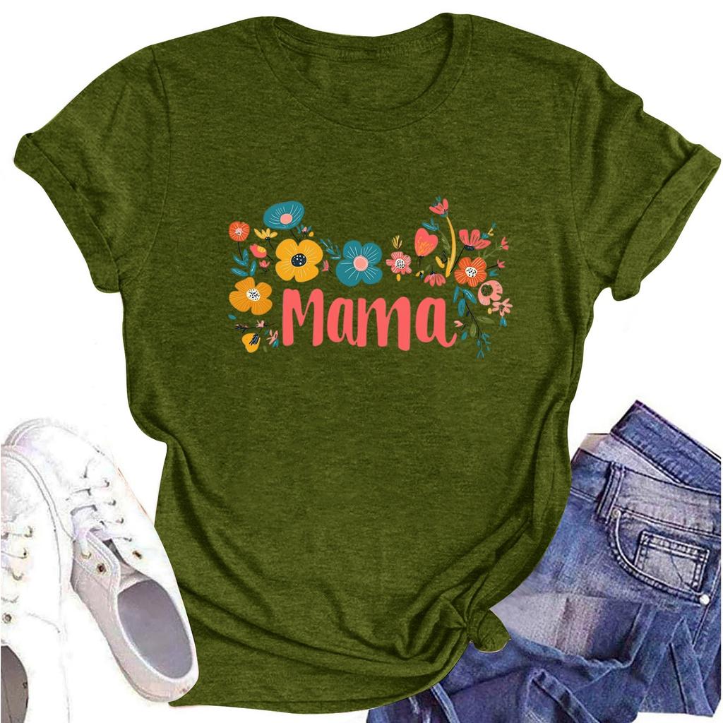 Bedrucktes Kurzarm-T-Shirt mit Rundhalsausschnitt für Kinder