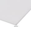 uxcell EVA Foam Sheets for Crafts and DIY 25 x 25 5 mm 8 Pack Projects, cm, Thick, White,