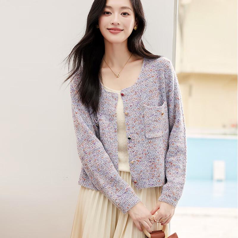 

VICTORIA&VERA Women s Spring Knit Cardigan S