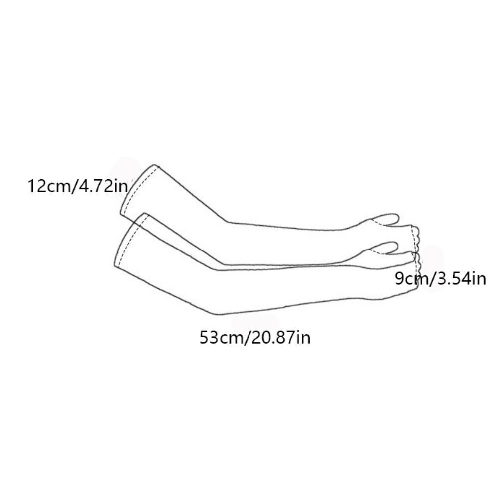 For Women For Men Ice Silk sleeve Cooling Sleeves Sun Protection Sleeves Camouflage Arm Sleeves