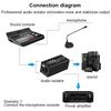 6.35 XLR Audio Noise Isolator Female to Male, Common Ground Loop Noise Suppressor Filter Eliminates Buzz Hum for PC Laptop Audio Equipment