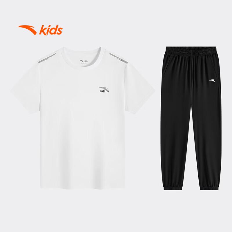 Anta Kids' 2026 Summer Knit Training Sports Set