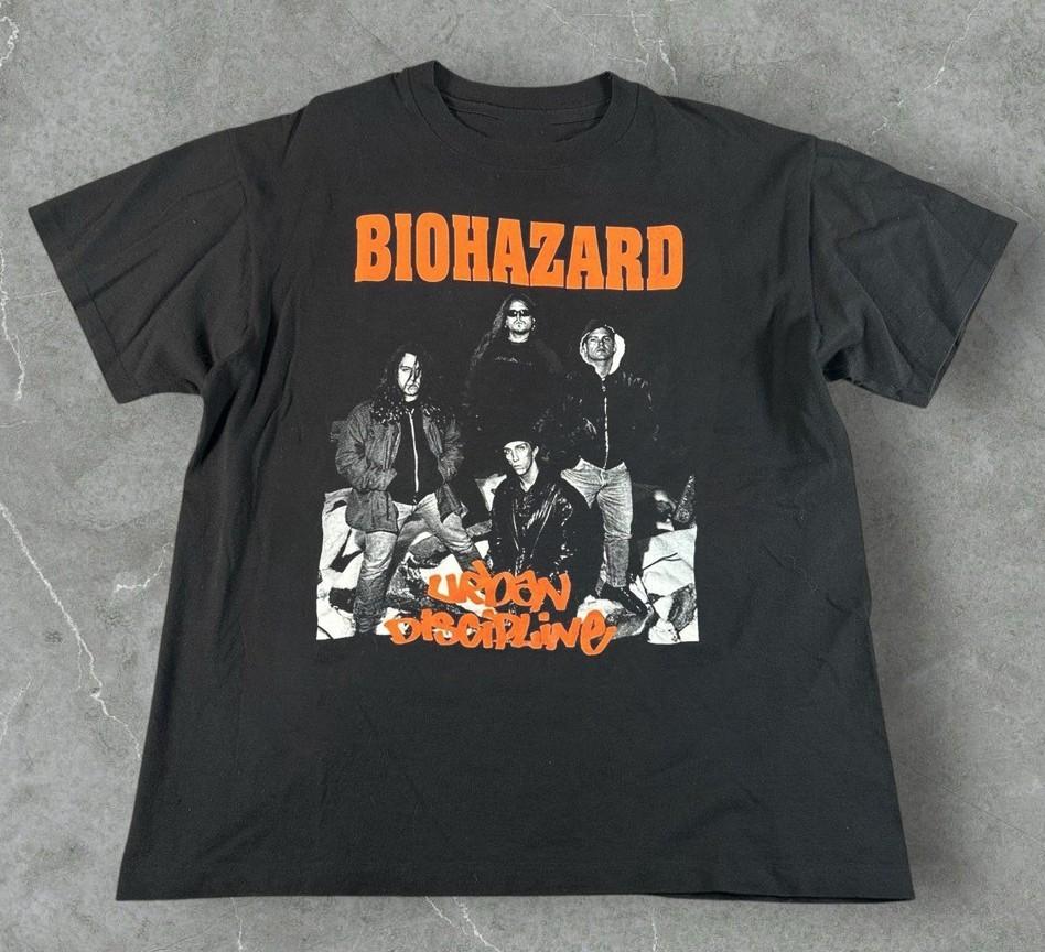 Biohazard Urban Discipline American Hardcore Unisex S-5XL Shirt YH376 XXXL