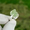 Natural Apatite Rough Gemstone 925 Silver Promise Ring Size 8.75 For Girls