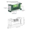 Magnetic Bubble Spirit Level Multi-Function Construction Leveling Tool  Home Improvement