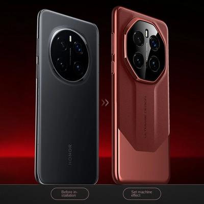 Spleißen Leder Handyhülle Für Honor Magic 7 Lite 7Pro Matte Beschichtung Stoßfeste Hülle Für Honor X9C Smart Magic 7 6Pro 300 200