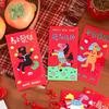 6Pcs/Set Cartoon Spring Festival Red Envelopes Paper Chinese New Year Envelope  Lunar New Year