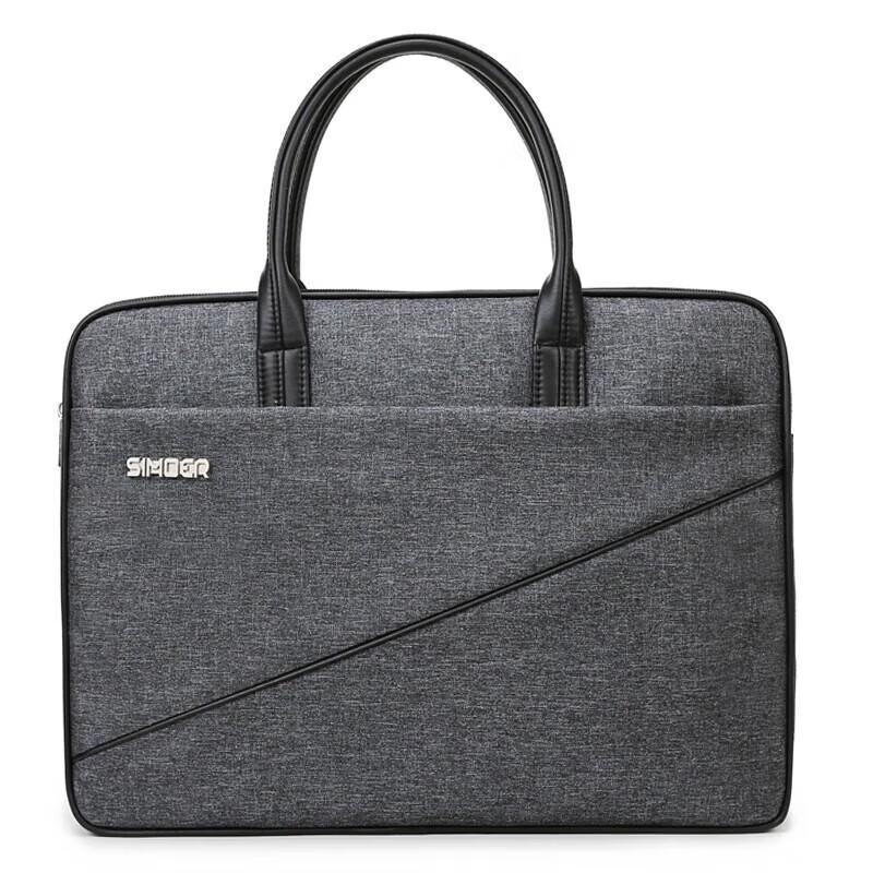 Маленькая деловая сумка-портфель для ноутбука 1717 из натуральной кожи