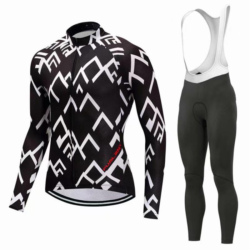 Tour De Men Women's Long-sleeved Bicycle Riding Clothes Outdoor Mountain Road Equipment Factory