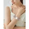 Hair tie 2-piece set pearl-like chouchou non-marking rubber stylish holder accessory adult arrangement ladies