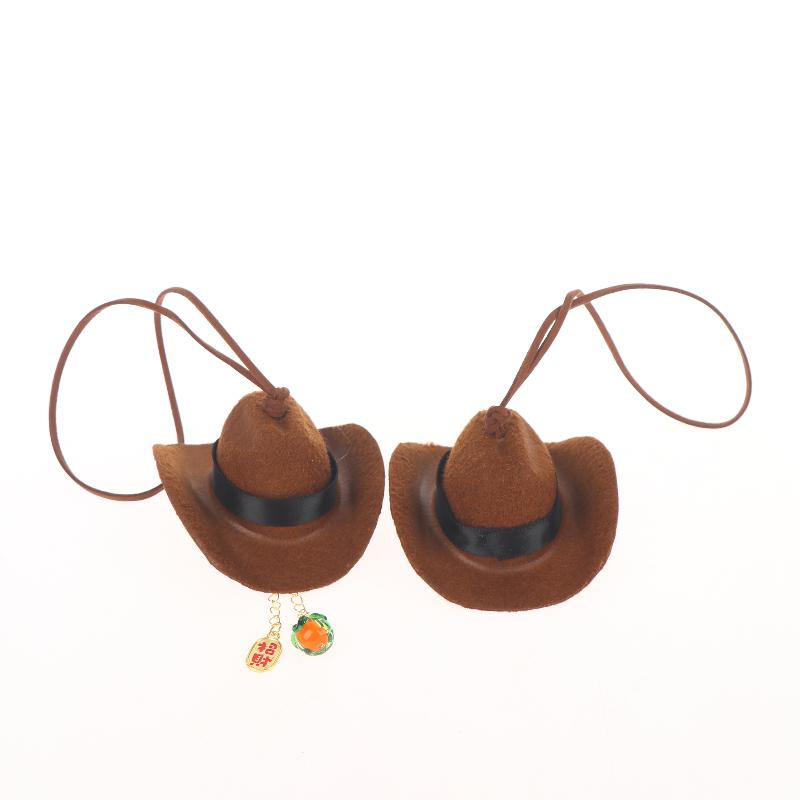 Kreatives Retro-Cowboy-Auto-Ornament Auto-Anhänger Rucksack-Hänge-Dekoration Schlüsselanhänger Automobil-Innenzubehör
