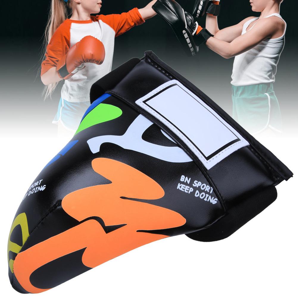 BN FIGHT Graffiti Children Jockstrap Groin Guard Protective Gear for Boxing Sanda Taekwondo