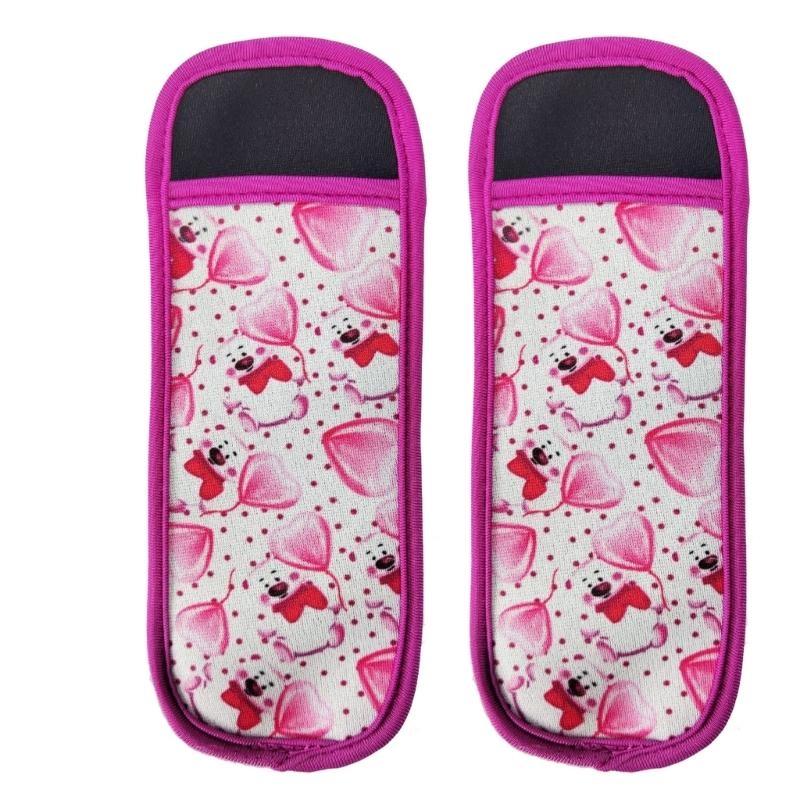 Unique Print Ice Bags for Kids Comfortable Ice Guard Easy to Use Popsicles Holder Bags Ice Lollies Sleeves