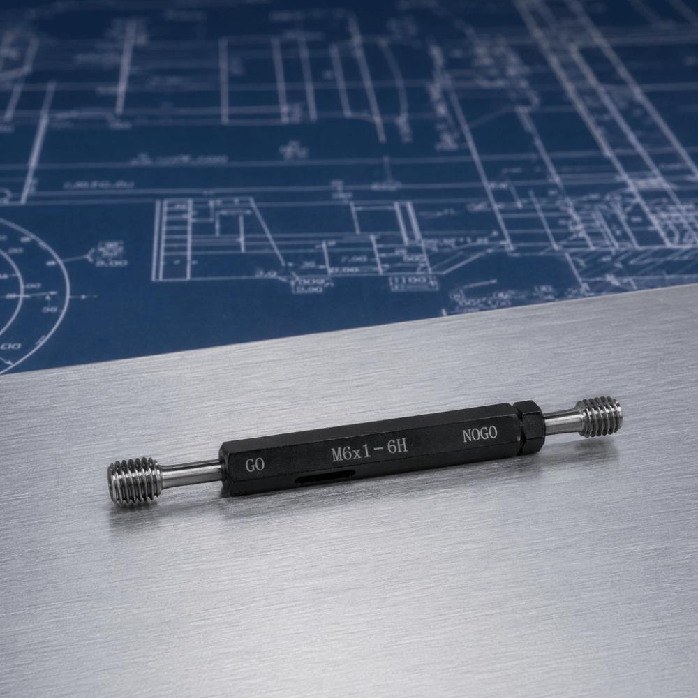 6H Tolerance Measurement Hand Tool Double Ends Double End Thread Gauge Industrial Inspection