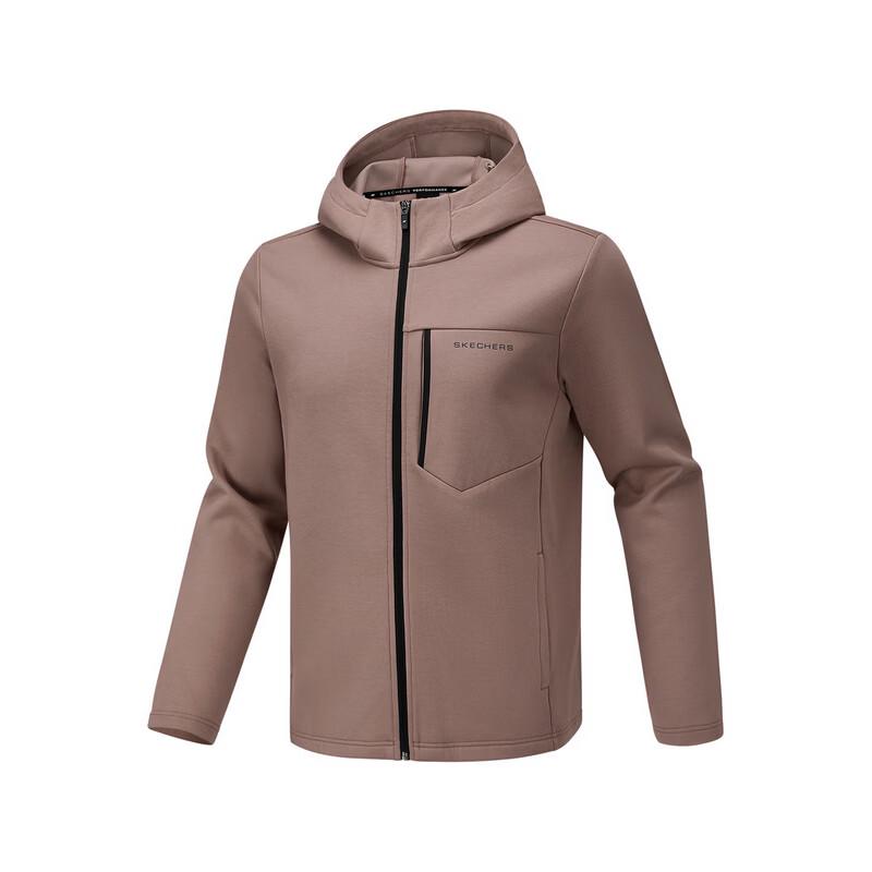Skechers Men s Hooded Woven Jacket L