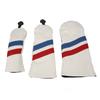 3PCS Golf Club Head Cover for Driver Fairway Woods Headcovers Golf Accessories Hybrid UT Head Covers Set