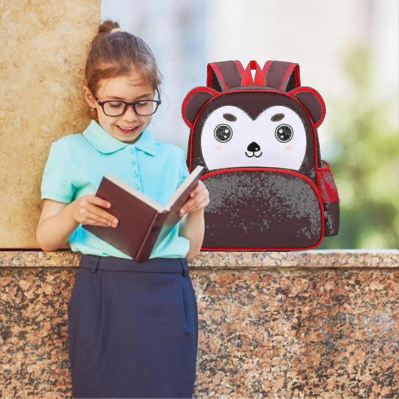 Monkey Toddler School Bag Breathable Toddler Boy Backpack Lightweight Kindergarten Preschool Bags For Little Kid Baby Boys