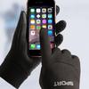 Warm touch screen winter gloves, durable for cold weather cycling and skiing, fashionable design outdoor sports, winter accessories and equipment