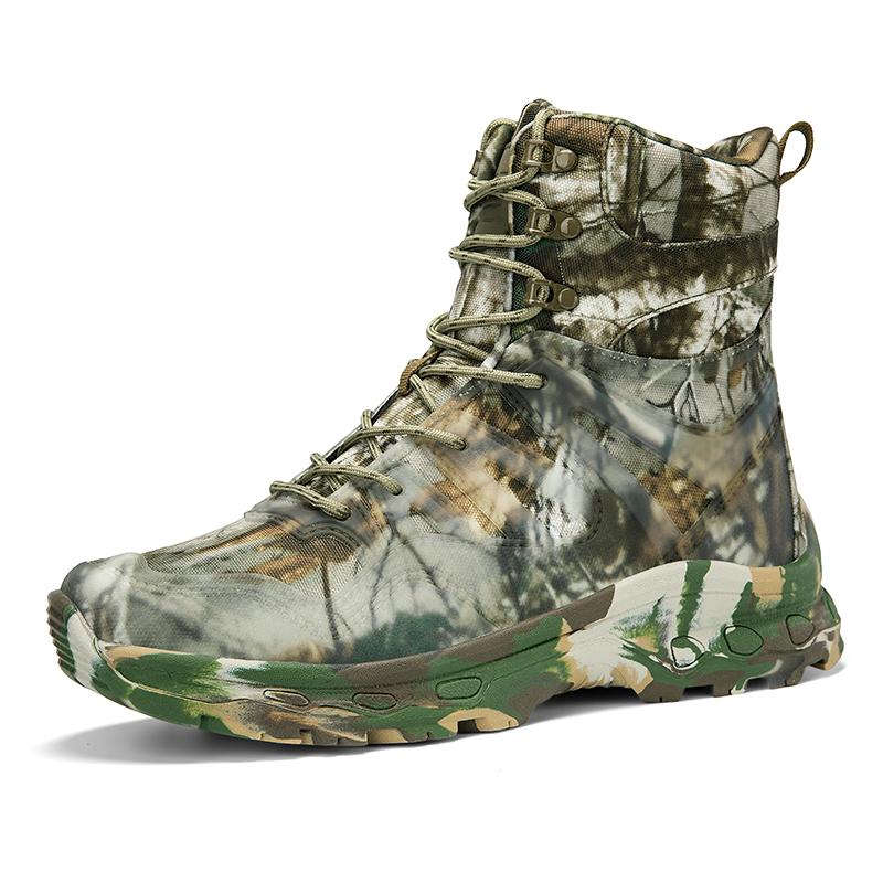 

модные осенние ботинки уличные на платформе износостойкие ботильоны тренировочные мужские для альпинизма удобные для пеших прогулок и кемпинга обувь 2024 47 армия зеленый