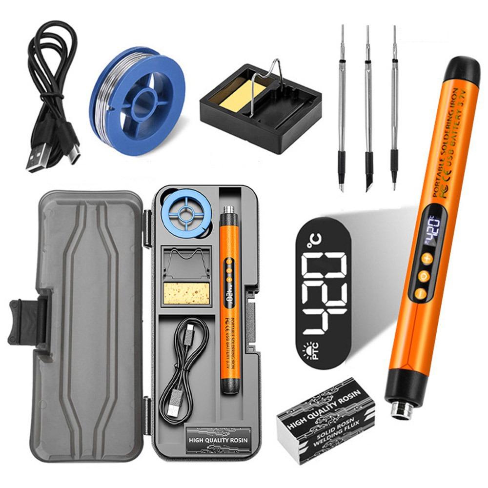 LED Digital Display Electric Soldering Iron Set Smart Solder Welding Iron Tool  Electronic Rework