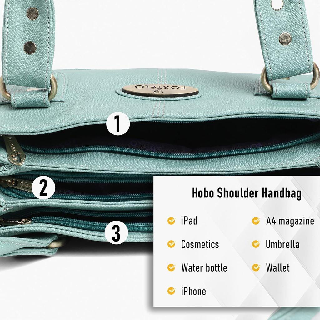 Damen-Handtasche „Catlin“ aus Kunstleder (Groß)