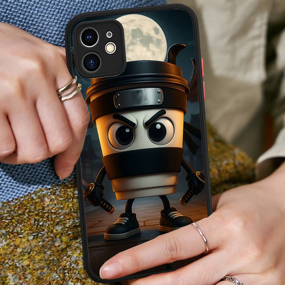ITALIAN Brainrot Creative Animal For IPhone 11 12 13 14 15 16 Pro Max Plus Matte Translucent Phone Cover