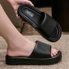 Platform Slippers Women's Summer Fashion New Outer Wear Muffin Summer Height Increase Two Wear Sandals Outside