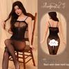Semi-Transparent Open-Crotch Bodysuit - Sexy, See-Through, Pure Desire, Ascetic Style, New Arrival 2025