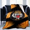 Coperta Wests Tigers Roar Forza E Orgoglio Adatta per Divani, Letti, Uffici E Campeggio - Regalo Perfetto per Halloween Natale