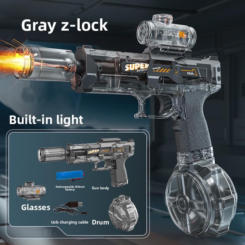 Non-Toxic Electric Water Guns For Adults Powerful Squirt Automatic Water Suction Water Blasters Summer Outdoor Beach Toy For Children Kid Gift