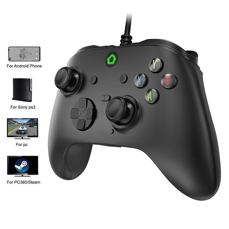 For Andriod Wired Controller Support Multi-Platform Gamepad for PS3 /PC /Android Smartphone/Steam Gamepad Joystick