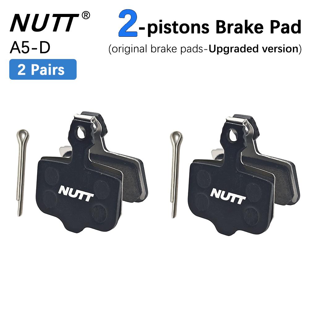 

NUTT Y-5 A5-D Brake Pad Ceramics 2 4 Pistons Hydraulic Disc Brake For MTB Electric E-Bike Scooter Caliper Parts 2-pistons 2 Pairs