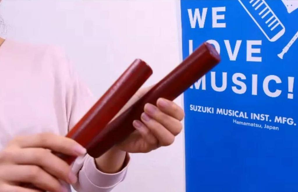 SUZUKI Claves Bass SRC-300M