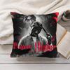 Cool T-Tupac 2Pac S-Shakur Cushion Cover Silky Short Plush Invisible Zipper Dustproof Sofa Pillow Case For Home Decor