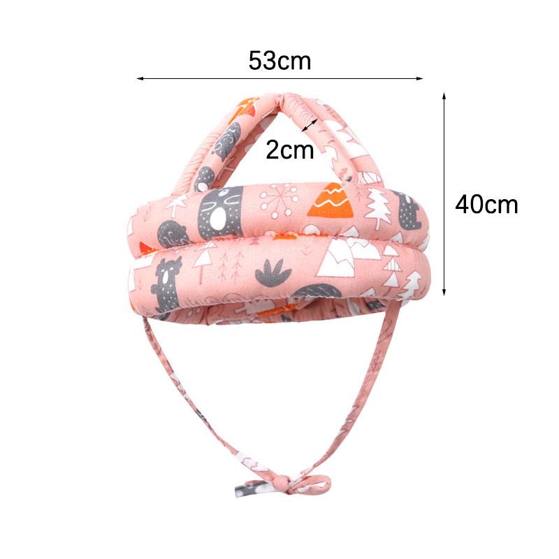 Casco per Neonati e Bambini Piccoli Senza Urti Cuscino Protettivo per la Testa Bumper Cappellino, Cappellino Protettivo Regolabile per Correre Camminare Gattonare