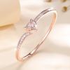 New Fashionable Light Luxury Fox Simple Micro-paved Zircon Daily Versatile Bracelet