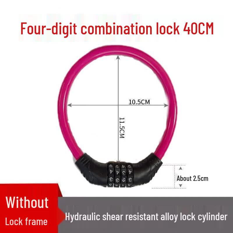 Lishi 5-Digit Combination Bicycle Lock
